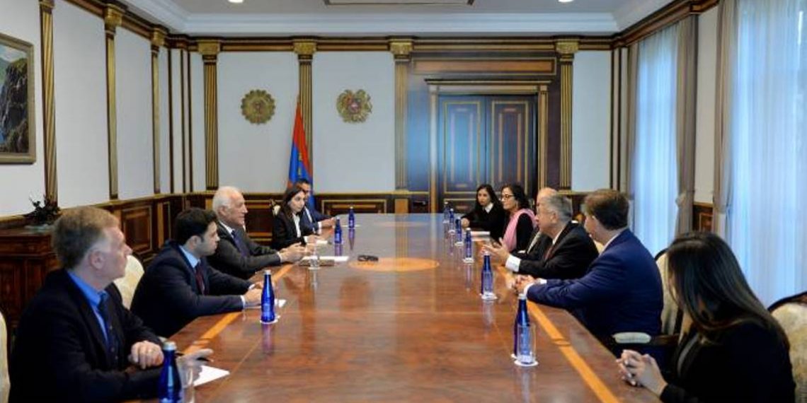 Президент Армении принял делегацию Армянской Ассамблеи Америки