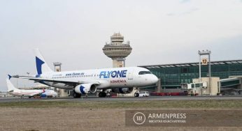 Авиакомпания «FLYONE ARMENIA» — лидер пассажирских авиаперевозок Армении