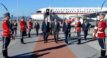 Президент Республики Армения с государственным визитом прибыл в Республику Болгария