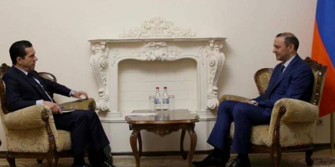 Секретарь Совбеза Армении представил послу Бразилии последствия недавней широкомасштабной агрессии Азербайджана