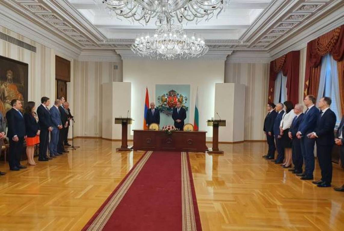 Болгария — дружественная дверь, открытая для экспорта армянской продукции в Европу: президент Армении Ваагн Хачатурян