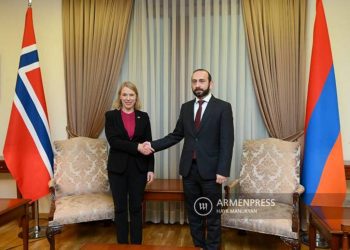 Министры иностранных дел Армении и Норвегии провели приватную беседу