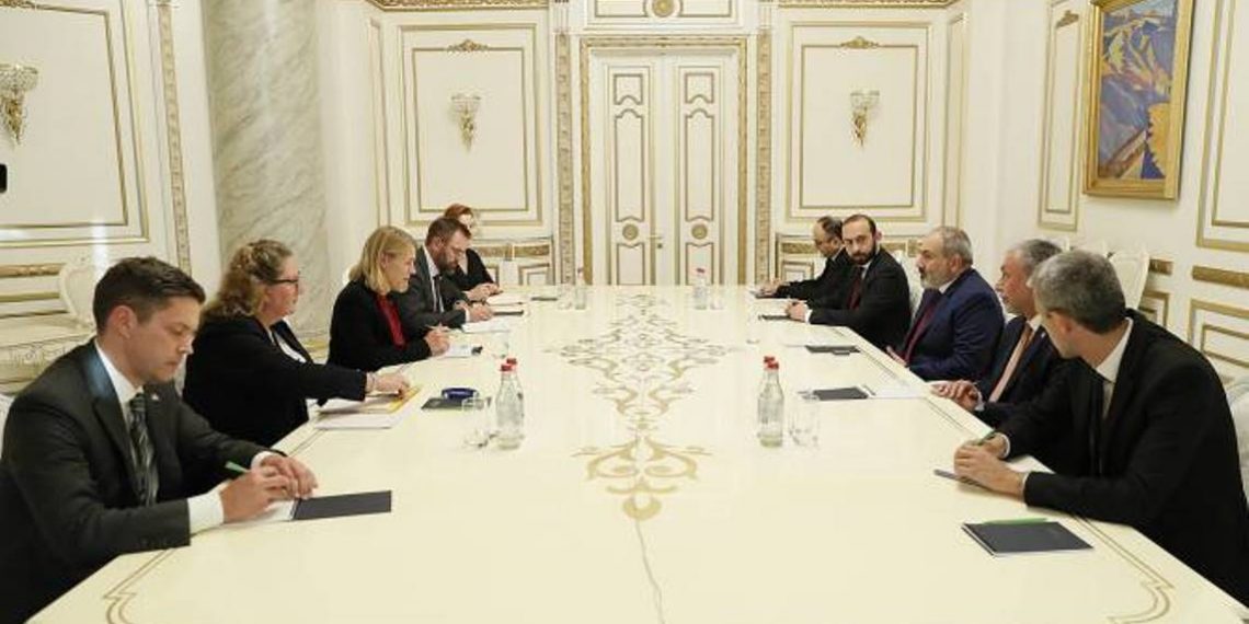 Премьер-министр Пашинян принял министра иностранных дел Норвегии