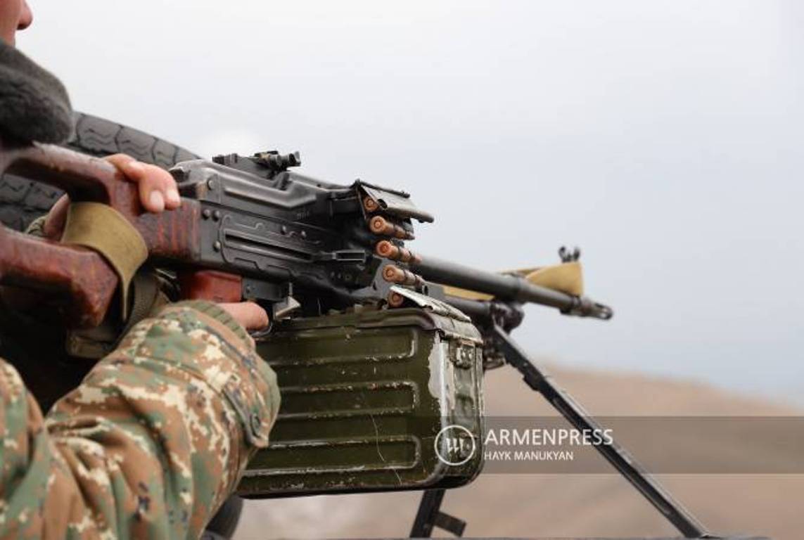 ВС Азербайджана открыли огонь в направлении армянских позиций из огнестрельного оружия разного калибра