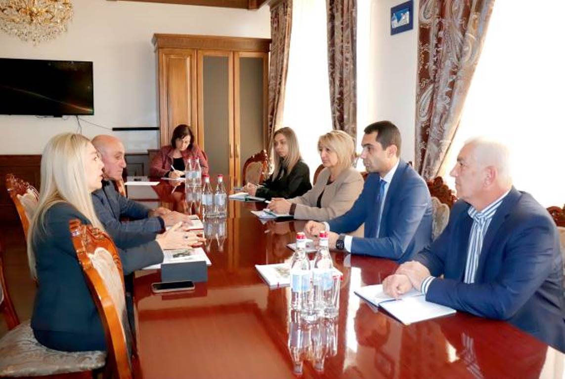 Губернатор Гегаркуника принял исполнительного директора Армянского общества Красного Креста