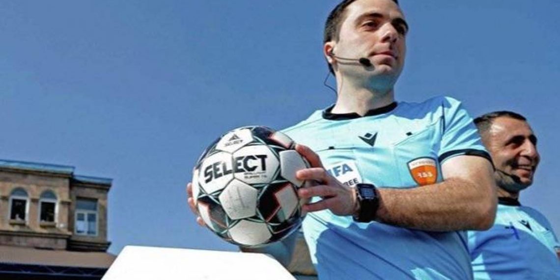 Армянские арбитры обслужат матчи УЕФА