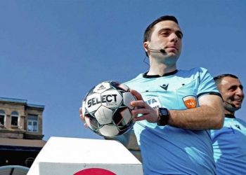 Армянские арбитры обслужат матчи УЕФА