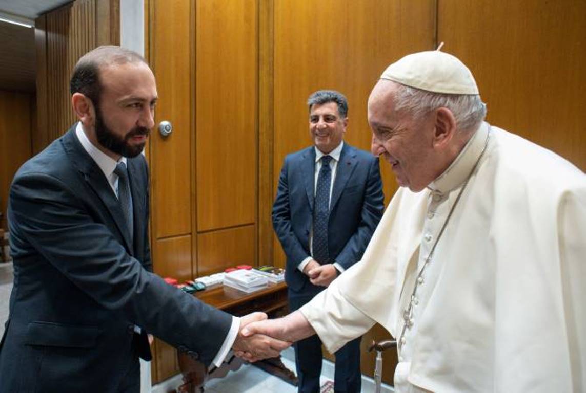 Папа Римский принял министра иностранных дел Республики Армения
