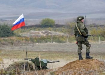 В зоне ответственности российского миротворческого контингента в Арцахе нарушений не зафиксировано: МО РФ