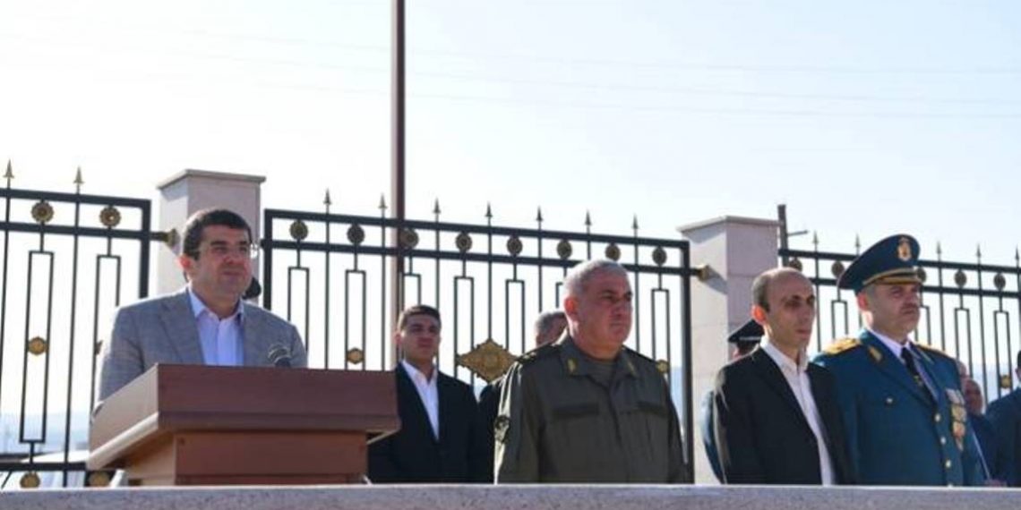 Президент Арцаха принял участие в торжественном мероприятии по случаю 30-летия ГСЧС МВД Арцаха