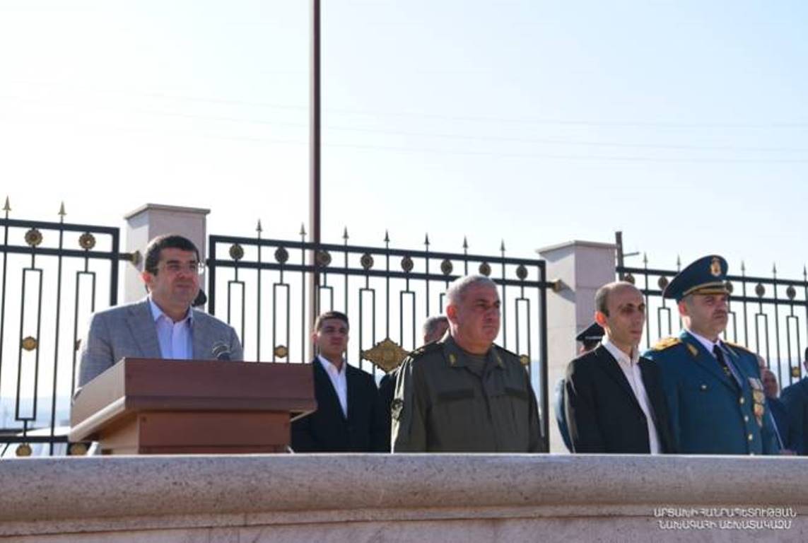 Президент Арцаха принял участие в торжественном мероприятии по случаю 30-летия ГСЧС МВД Арцаха