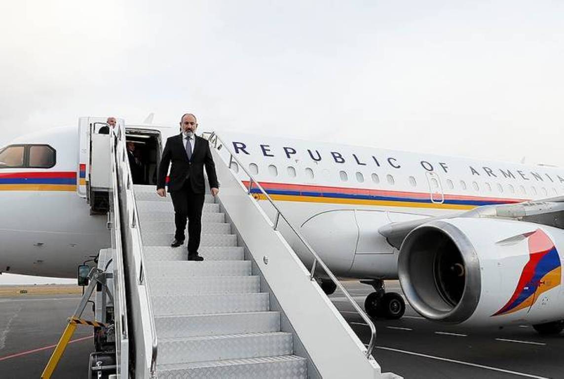 Премьер-министр Армении Никол Пашинян с рабочим визитом прибыл в Сочи