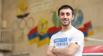 На чемпионате мира по спортивной гимнастике впервые прозвучал гимн Армении