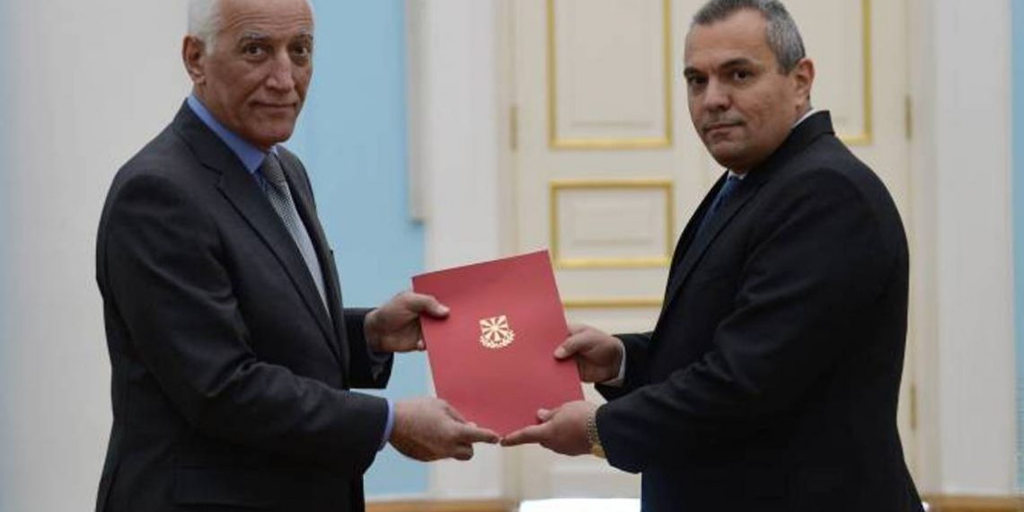 Первый посол Северной Македонии в Армении вручил президенту Армении верительные грамоты