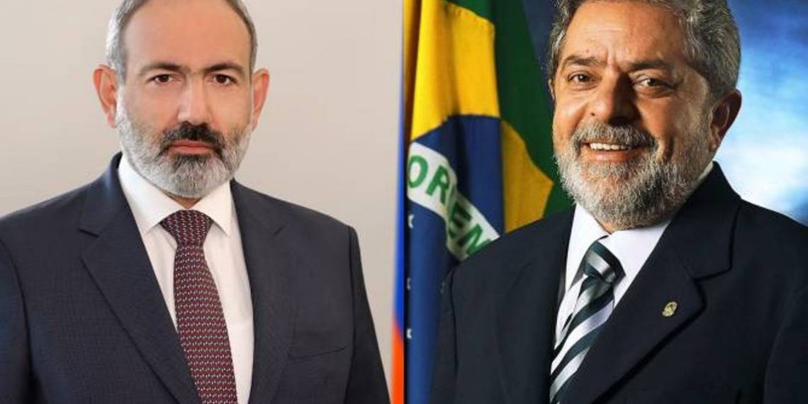 Премьер-министр Армении поздравил президента Бразилии в связи с его избранием