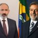 Премьер-министр Армении поздравил президента Бразилии в связи с его избранием