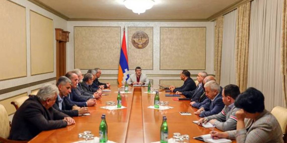 Президент Арцаха провел расширенное рабочее совещание