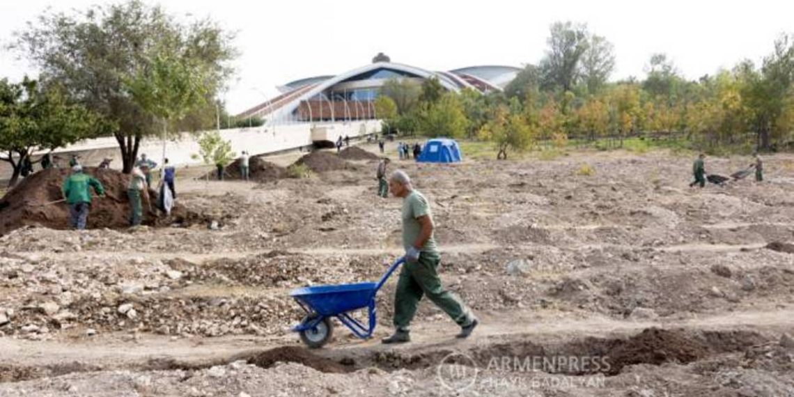 5 ноября в Цицернакаберде и Сараландже будет посажено около 5 000 деревьев
