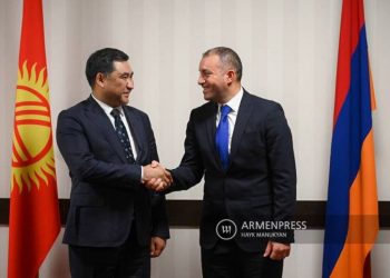 В Ереване состоялось первое заседание армяно-кыргызской межправительственной комиссии