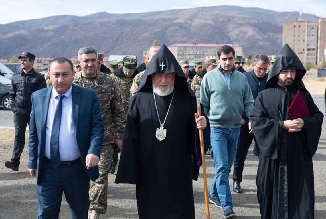 Наш народ должен укрепить Родину и создать свое светлое будущее: Католикос всех Армян посетил Джермук