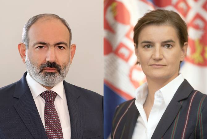 Премьер-министр Пашинян направил поздравительное послание премьер-министру Сербии