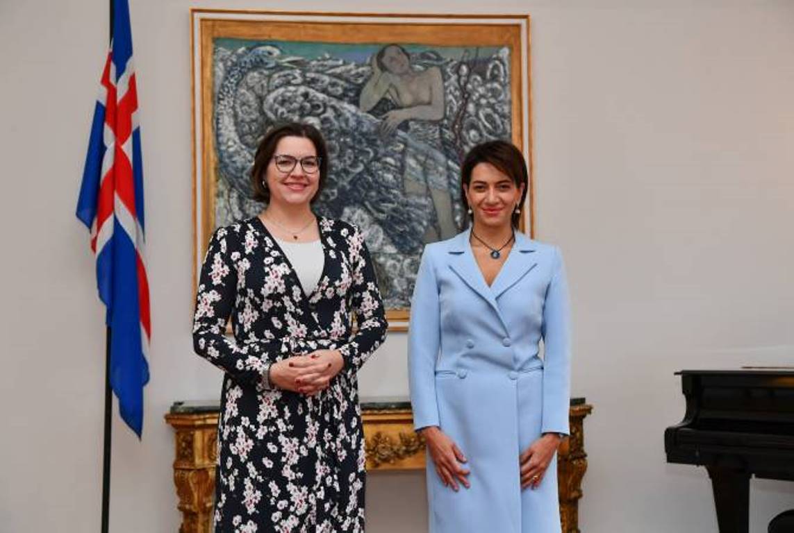 Супруга премьер-министра Армении и первая леди Исландии обсудили возможности сотрудничества между Арменией и Исландией