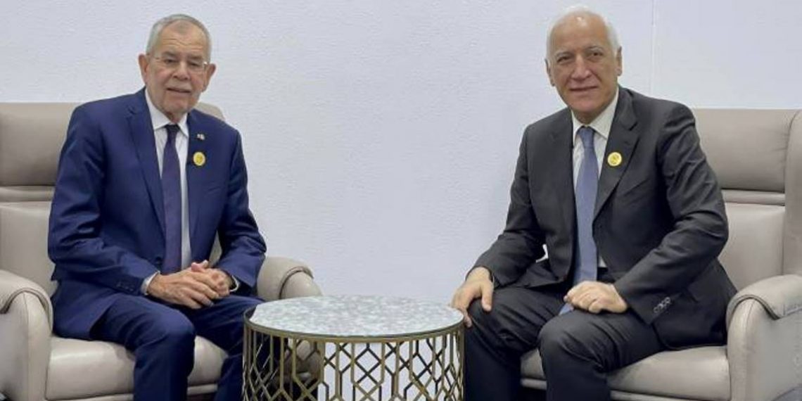 Президент Армении встретился с федеральным президентом Австрии