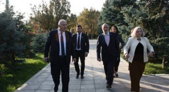 Израильская делегация посетила Музей-институт Геноцида армян 