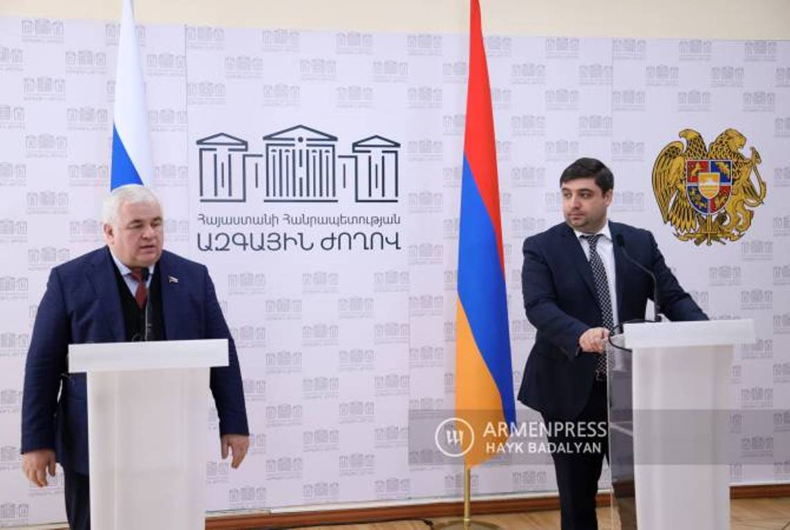 Мы не представляем Россию без Армении и Армению без России: депутат Госдумы РФ