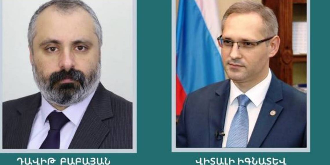 Министры иностранных дел Арцаха и Приднестровья обсудили региональные процессы