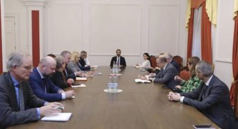 Вице-спикер НС Армении принял делегацию спецпосланников ЕС и государств-членов ЕС по вопросам Восточного партнерства