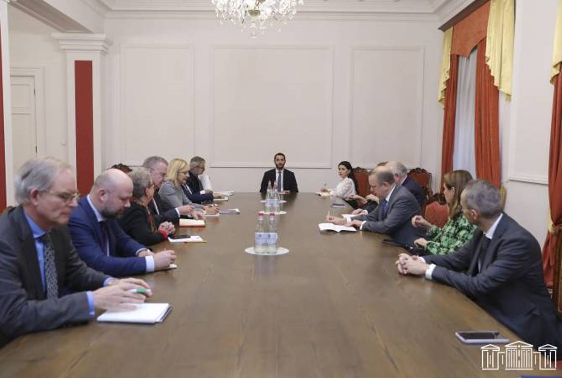 Вице-спикер НС Армении принял делегацию спецпосланников ЕС и государств-членов ЕС по вопросам Восточного партнерства