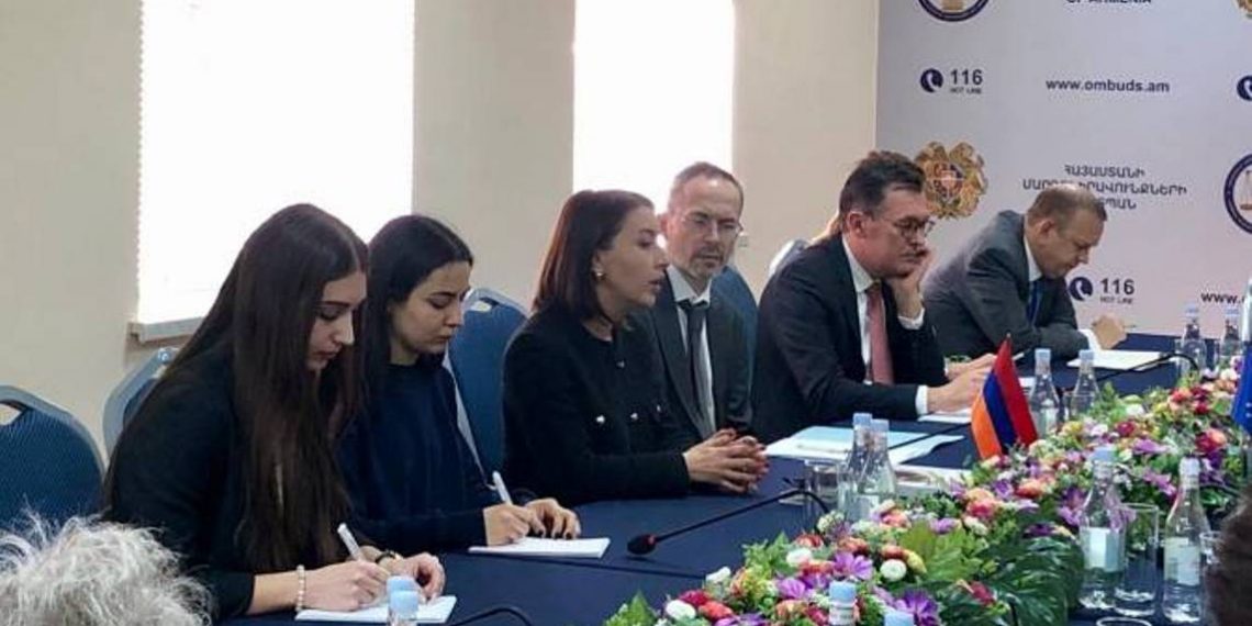 Омбудсмен Армении приняла делегацию спецпосланников ЕС и стран-членов ЕС по вопросам Восточного партнерства