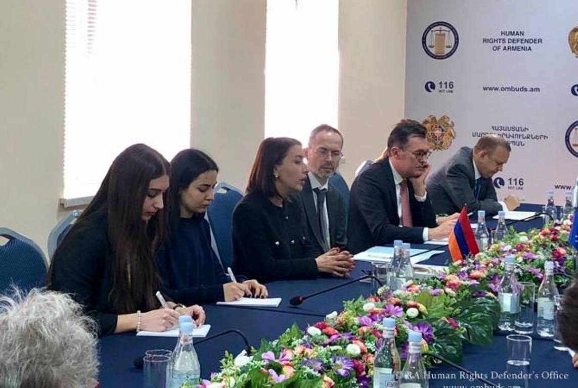Омбудсмен Армении приняла делегацию спецпосланников ЕС и стран-членов ЕС по вопросам Восточного партнерства