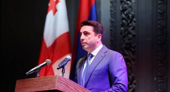 Начался официальный визит председателя Национального собрания Армении в Грузию