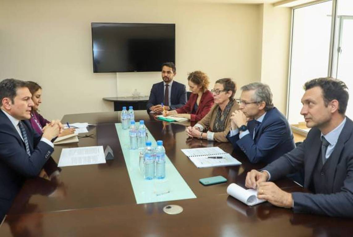 Замглавы МИД Армении принял делегацию Французского агентства развития