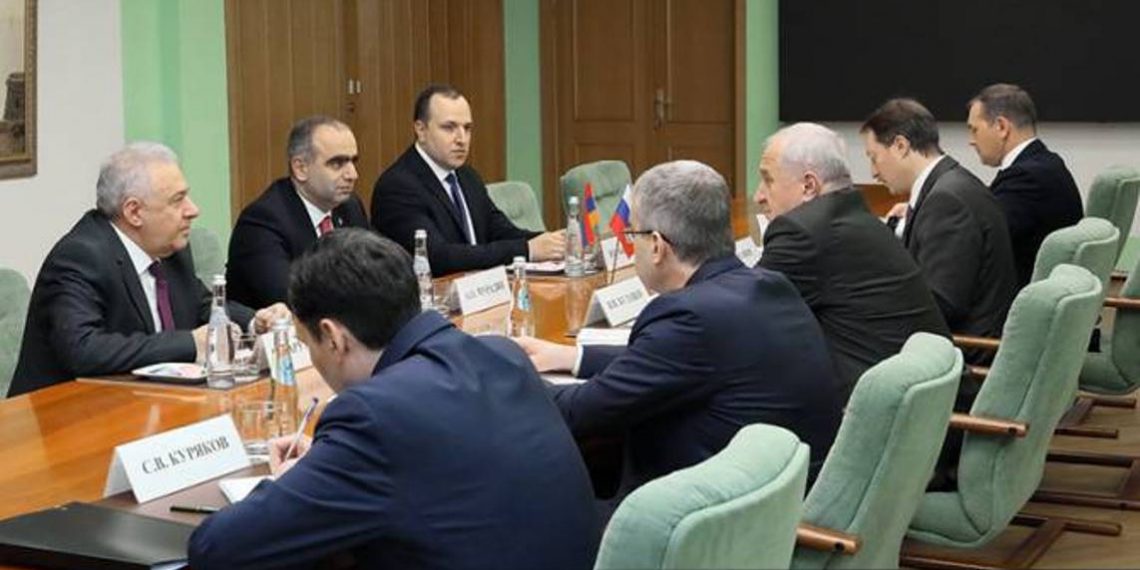 Заместитель председателя КГД Армении и глава Таможенной службы России обсудили вопросы сотрудничества