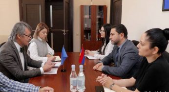 МЧС Армении и Агентство ООН по делам беженцев обсудили вопрос создания убежищ в приграничных населенных пунктах Армении