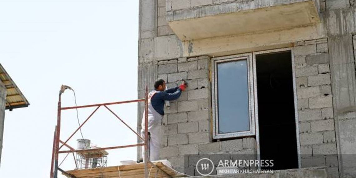 В третьем квартале объем строительства в Армении вырос на 13 млрд 358 млн драмов