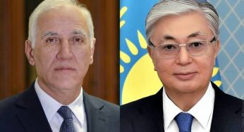 Президент Армении направил президенту Казахстана поздравительное послание