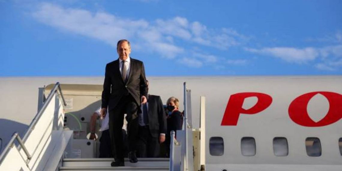 Сергей Лавров прибыл в Ереван