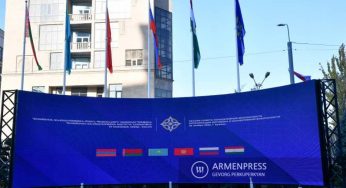В Ереване началось совместное заседание министров ИД, министров обороны и секретарей Советов безопасности стран ОДКБ