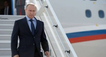 Владимир Путин прибыл в Ереван