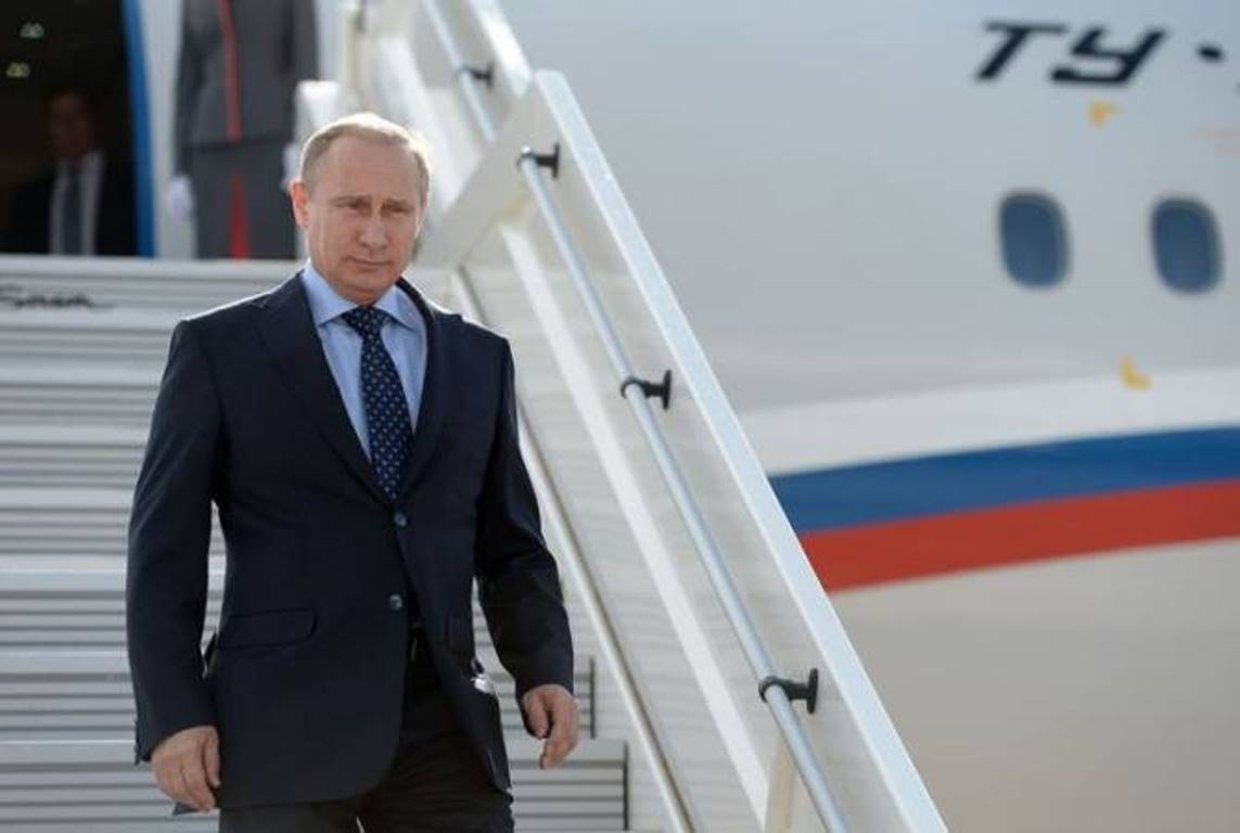Владимир Путин прибыл в Ереван