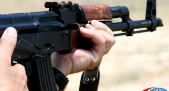 В результате выстрела со стороны подразделений ВС Азербайджана военнослужащий получил ранение