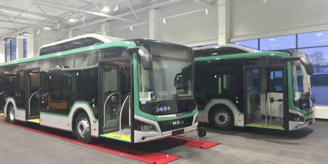 Автобусный парк Еревана пополнится 87 автобусами марки «MAN» длиной в 12-метров