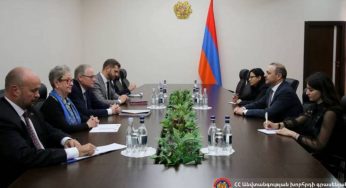Секретарь Совета безопасности Армении принял управляющего директора Европейской службы внешних связей 