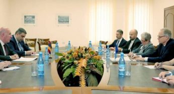 Замминистра обороны Армении принял управляющего директора Европейской службы внешних связей ЕС