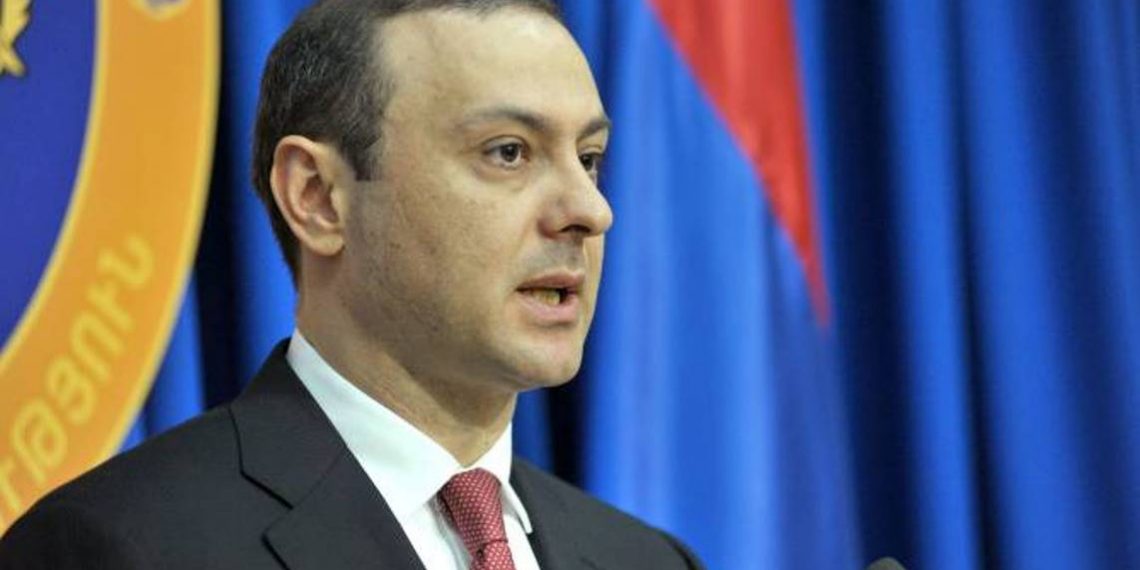 Секретарь СБ Армении Армен Григорян отбудет с рабочим визитом во Францию и Германию