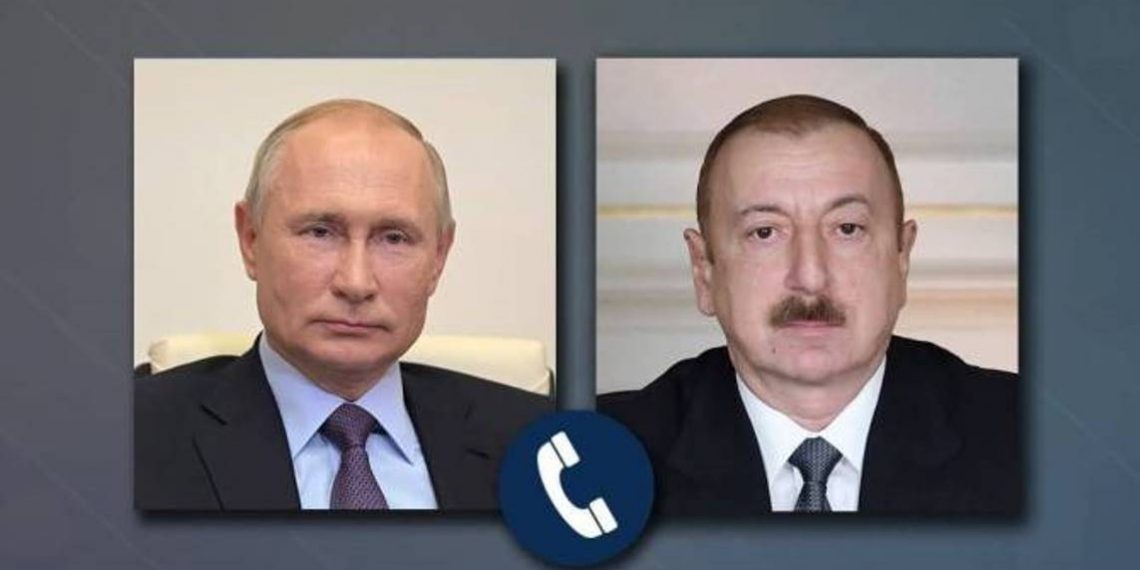 Путин провел телефонный разговор с Алиевым